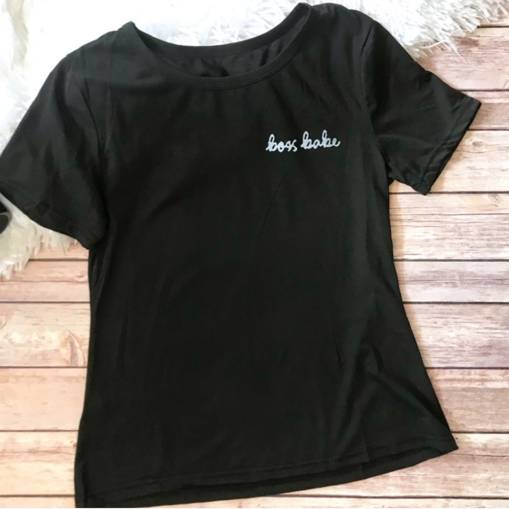 Boss Babe Black T-Shirt